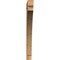 Ekena Millwork Thorton Block Rough Sawn Bracket, Western Red Cedar, 4"W x 40"D x 44"H BKT04X40X44THR05RWR - alternate 4